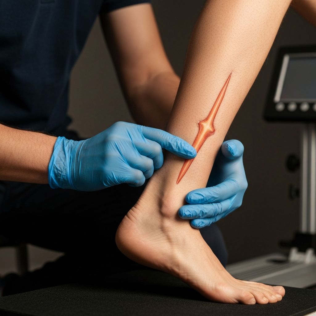 Achilles tendinopathy treatment and assessment at General Foot Care podiatry clinic in Arnold, Nottingham